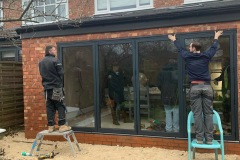 4 leaf bi-fold doors kitchen extension Sale Cheshire