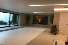 Indoor pool installed, basement refurb Wilmslow Cheshire