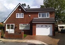 Extension and Garage Completed Stockport