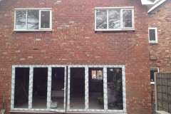 House extension, bramhall cheshire. UPVC windows and bi fold doors