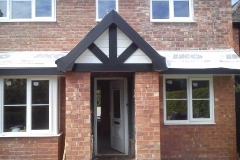 New build house completed Manchester. Fitted kitchen and bathroom