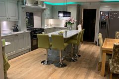 New fitted kitchen, house extension Poynton Cheshire